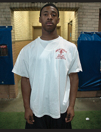 Athlete at the first National Underclassmen Combine