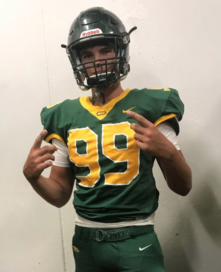 Jacob Halfacre, DE, Arden NC, 2021 6-4 220