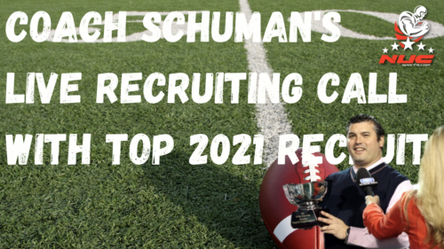 Coach Schuman’s Live Recruiting Call With Top Recruit in The Class of 2021