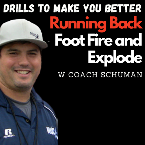 Running Backs Drills Coach Schuman