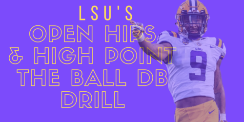LSU Open and High Point The Ball DB Drill
