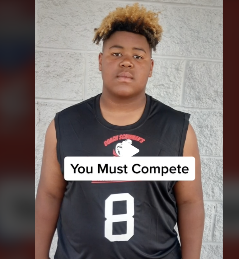 You Must Compete #coachschuman #nucsports #highschoolfootball #PradaBucketChallenge #footballcamps #combine