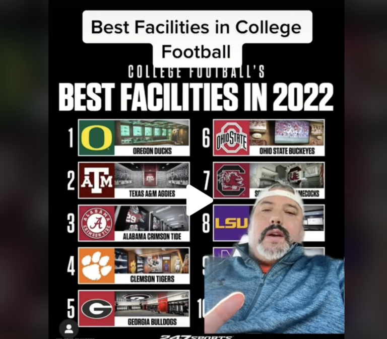 Best Facilities in College Football #coachschuman #nucsports #footballtiktok #highschoolfootball #recruiting #prospect #collegefootball