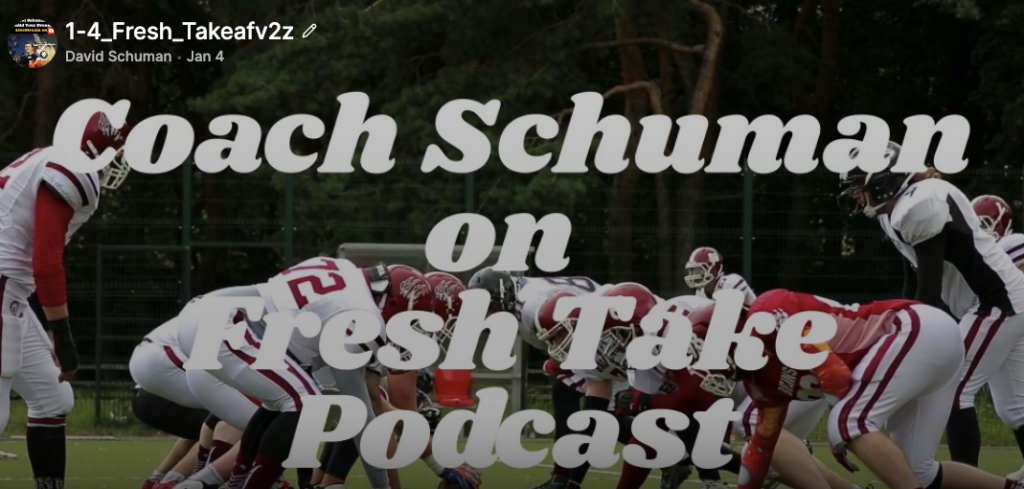 Coach Schuman appearance on Fresh Take Podcast Talking Deion Sanders, Colorado Football Recruiting #coloradofootball #deionsanders #coachschuman