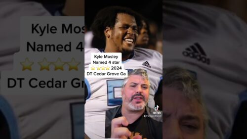 Kyle Mosley Named 4 star⭐️ ⭐️⭐️⭐️ 2024 DT Cedar Grove Ga #coachschuman #nucsports #recruiting
