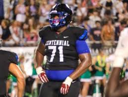 Daniel Calhoun – 2024 – OT – Walton HS – Marietta GA – earns 5 Star Status !!!