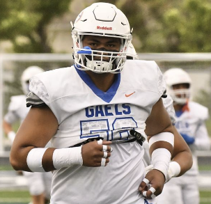 Douglas Utu: Towering Offensive Tackle Dominates at the Heart of Las Vegas Powerhouse