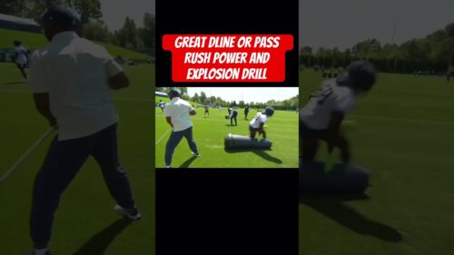 Great Dline or Pass Rush Power and Explosion Drill