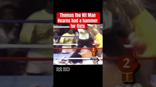 Thomas the Hit Man Hearns had a hammer for fists