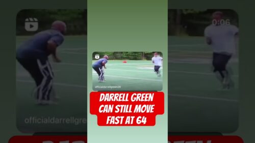 Darrell Green can still move fast at 64