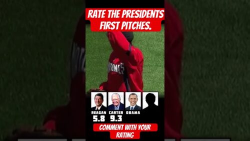 Rate the Presidents first Pitches