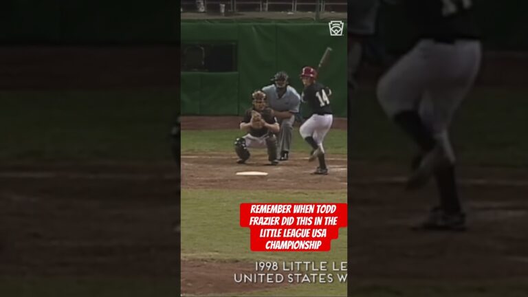 Todd Frazier's Epic Little League Home Run | USA Championship #shorts #trending #viralshorts