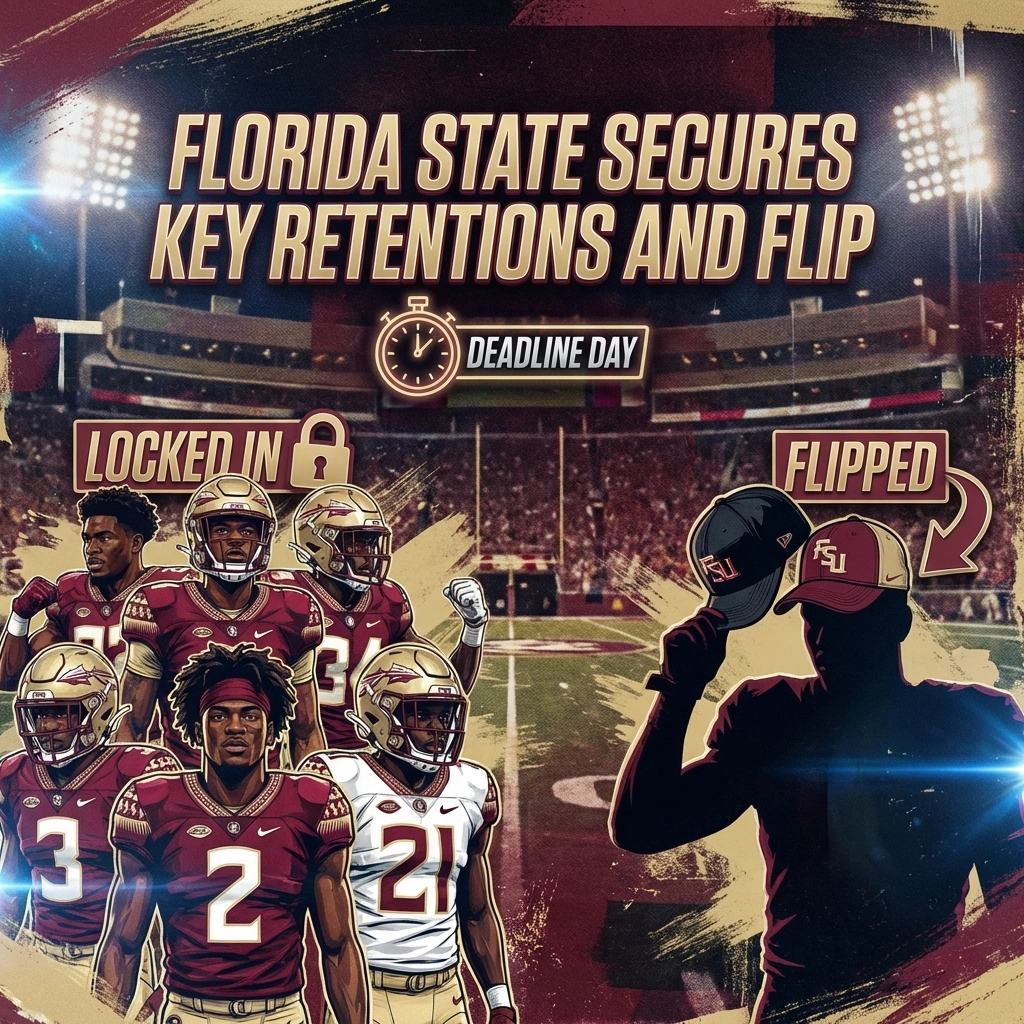 Florida State Secures Key Retentions and Flip on Deadline Day