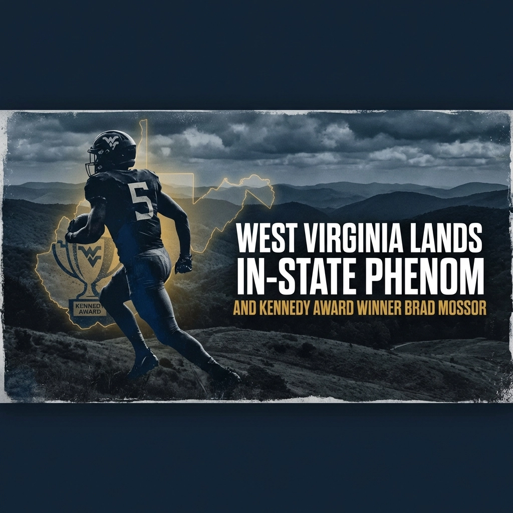 West Virginia Lands In-State Phenom and Kennedy Award Winner Brad Mossor